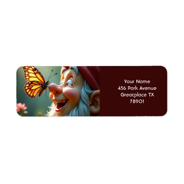 Fantasy Cute Butterfly Nose Eyes (Front)