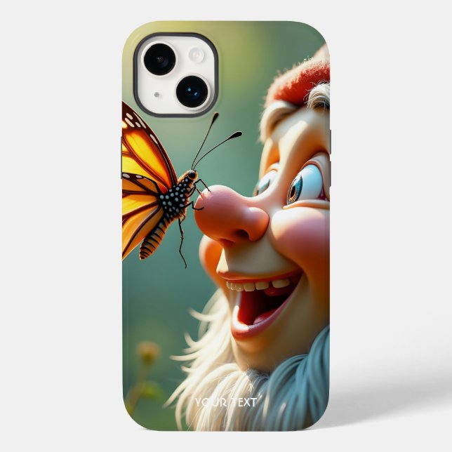 Fantasy Cute Butterfly Nose Eyes Case-Mate iPhone Case (Back)