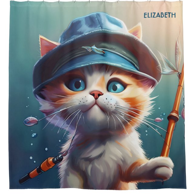 Fantasy Cute Cat Fishing Rod (Front)