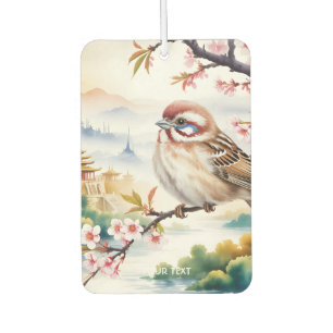 Fantasy Cute Chinese Bird Blossom Air Freshener