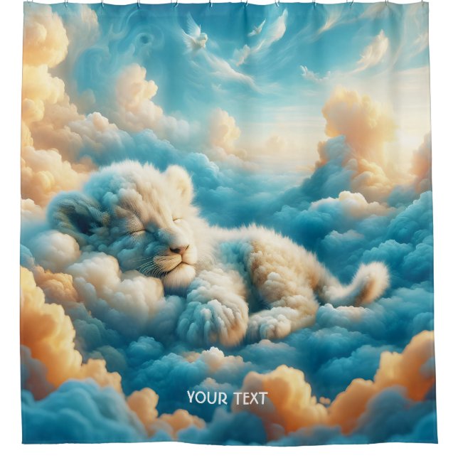 Fantasy Cute  Clouds Baby Lion (Front)