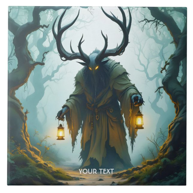 Fantasy Cute  Colossal Shadowy Behemoth Tile (Front)