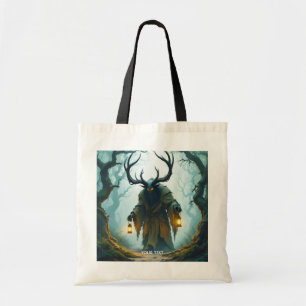 Fantasy Cute Colossal Shadowy Behemoth Tote Bag