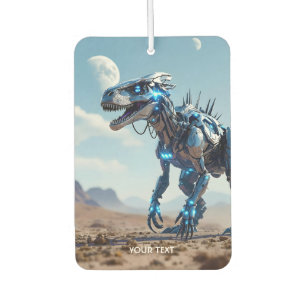 Fantasy Cute Cyborg Dinosaur Desert Air Freshener