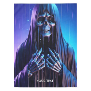 Fantasy Cute Dark Creature Crying Tablecloth