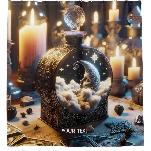 Fantasy Cute Decanter Moon Night (Front)
