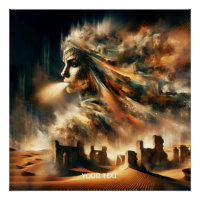 Fantasy Cute Desert Sand Storm