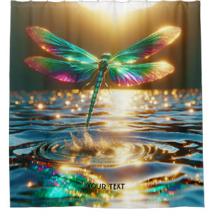 Fantasy Cute Dragonfly Water Reflection