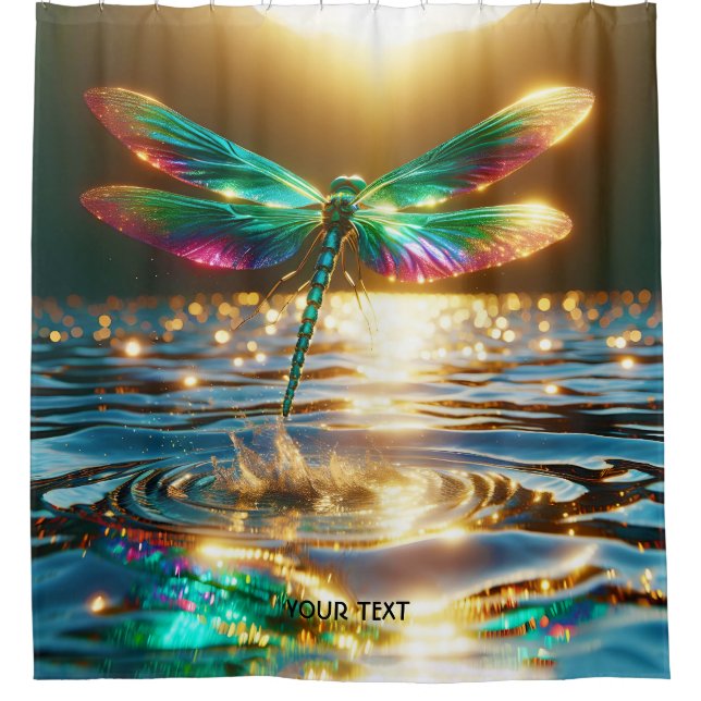 Fantasy Cute Dragonfly Water Reflection (Front)
