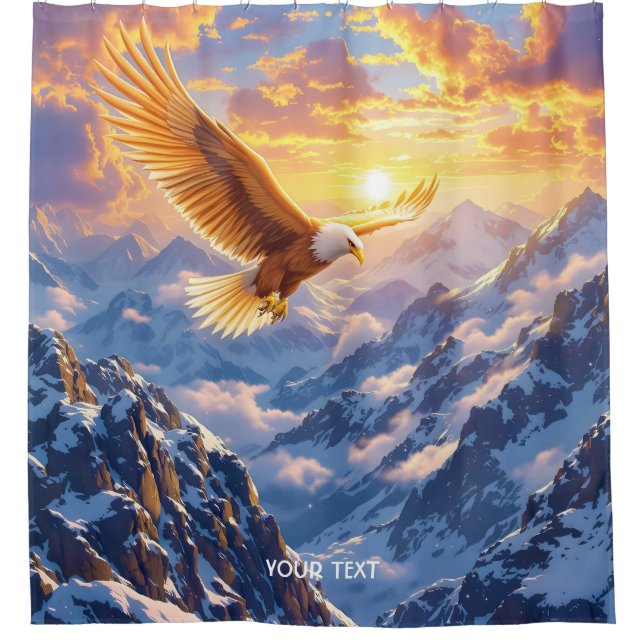 Fantasy Cute Eagle Mountains Sunrise (Front)