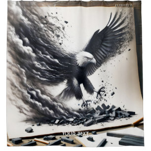 Fantasy Cute Eagle Stirs Paper