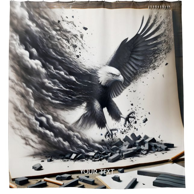 Fantasy Cute Eagle Stirs Paper (Front)