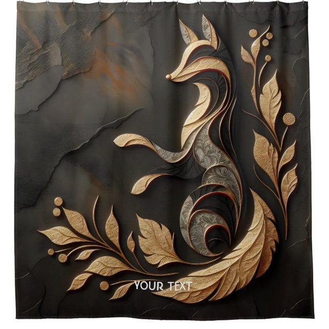 Fantasy Cute  Elegant Fox Drawing (Front)