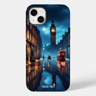 Fantasy Cute Evening London Rain Case-Mate iPhone 14 Plus Case