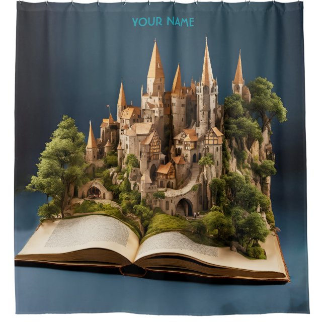 Fantasy Cute Fairytale Town Book (Front)