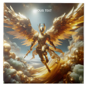 Fantasy Cute Flying Winged Warrior Tile