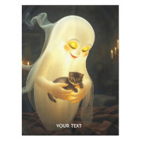 Fantasy Cute Ghost Kitten Candles