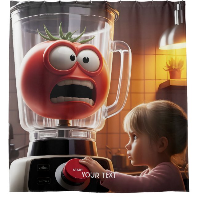Fantasy Cute Girl Tomato Blender (Front)