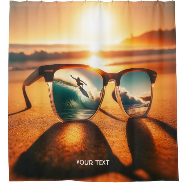Fantasy Cute  Glasses Sunset Beach (Front)