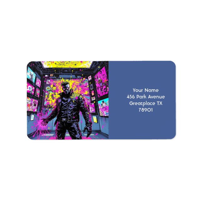 Fantasy Cute Glitch In Gallery  Label (Front)