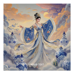 Fantasy Cute Gorgeous Opera Actress Poster