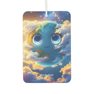 Fantasy Cute Happy Earth Space Air Freshener