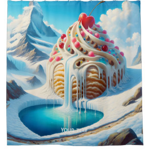 Fantasy Cute Ice Cream Mountain