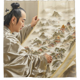Fantasy Cute Japanese Painter Landscape