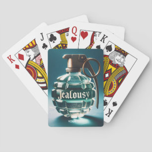 Fantasy Cute Jealousy Bottle Potion Playing Cards
