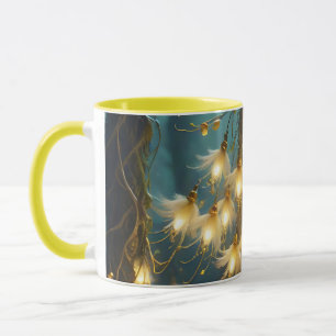 Fantasy Cute Light Tree Flowers Mug