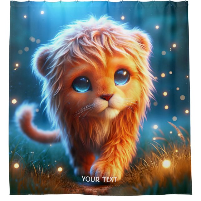 Fantasy Cute Lion Cub Stars (Front)