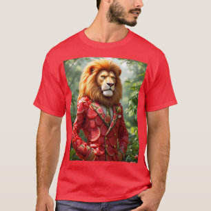 Fantasy Cute Lion Watermelon Suit T-Shirt