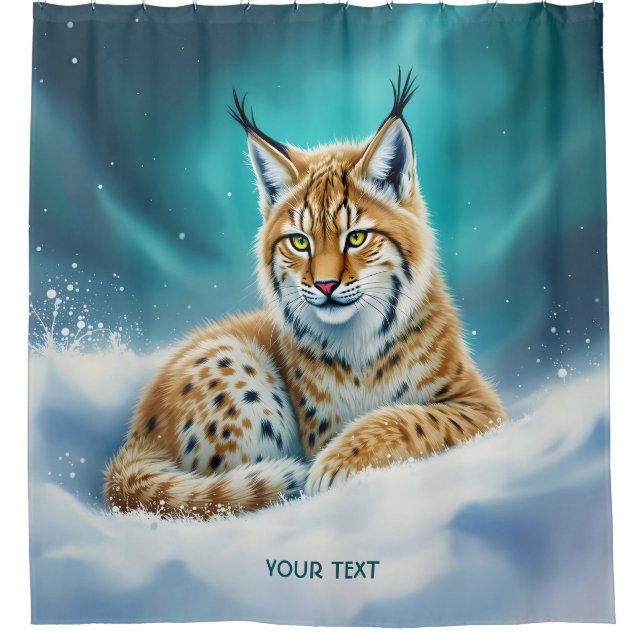 Fantasy Cute Lynx Cub Winter (Front)