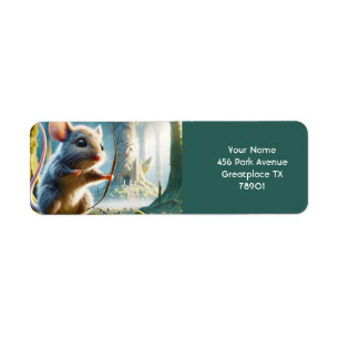 Fantasy Cute Mice Bow Forest
