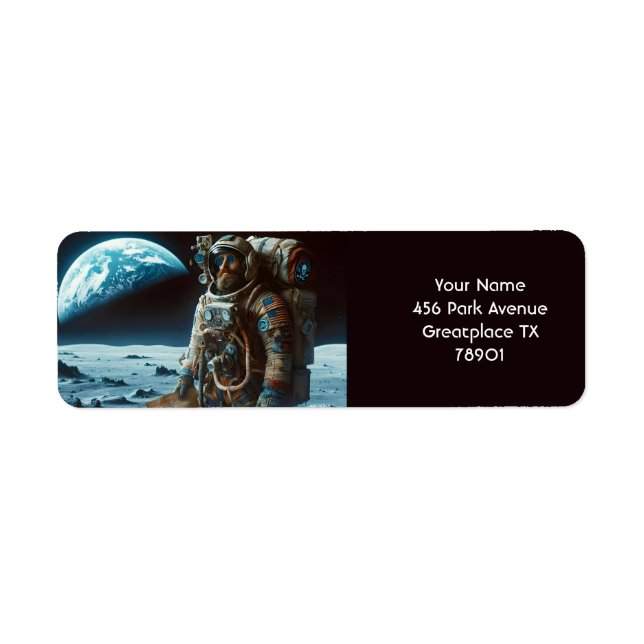 Fantasy Cute Moon Astronaut Bags (Front)