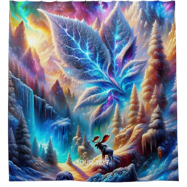 Fantasy Cute  Moose Leaf Colours (Front)