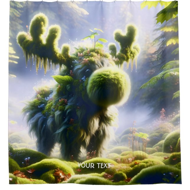 Fantasy Cute Moss Moose Forest (Front)