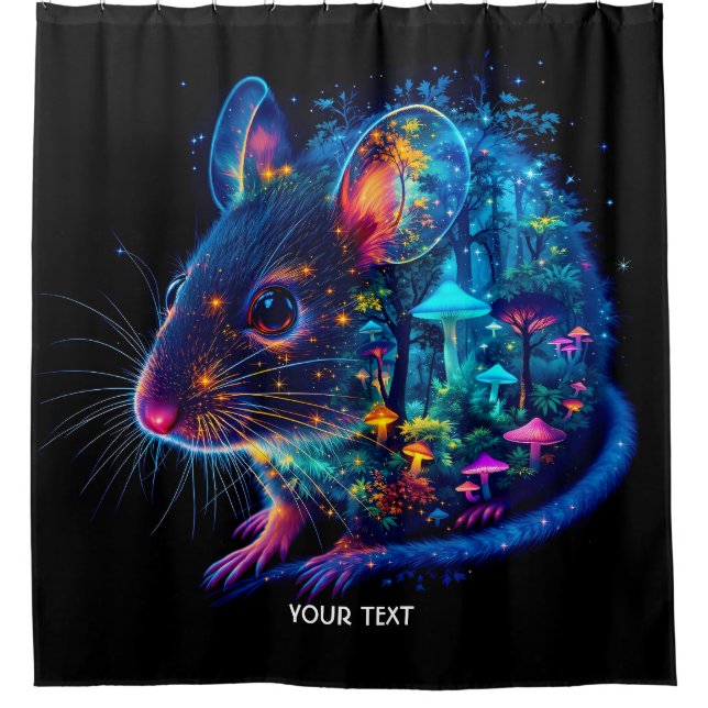 Fantasy Cute Mouse  Mushrooms Forest (Front)
