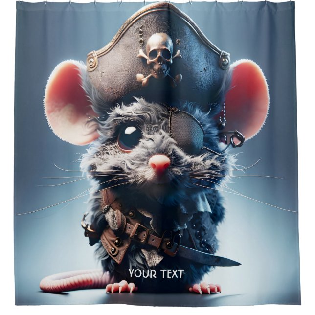 Fantasy Cute Mouse Pirate Hat (Front)