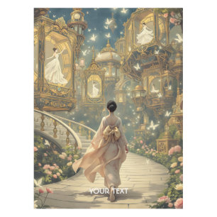 Fantasy Cute Music Box Garden Tablecloth