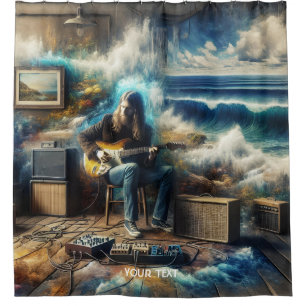 Fantasy Cute Music Guitar Ocean