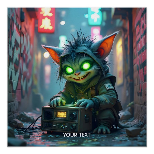 Fantasy Cute  Music Joy Street  Poster (Front)