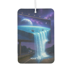 Fantasy Cute Night Sea Road Air Freshener
