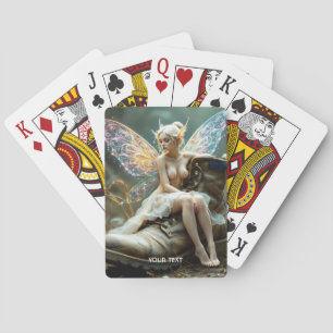 Fantasy Cute  Old Big Boot Playing Cards