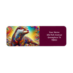 Fantasy Cute Otter Colours Dance