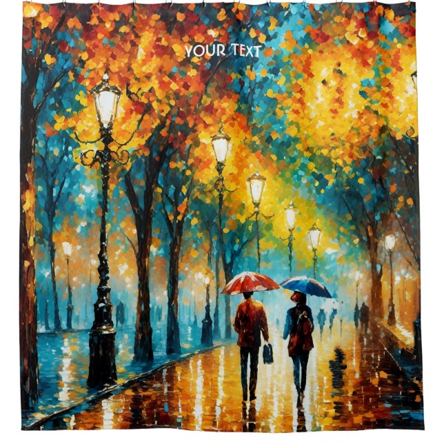 Fantasy Cute Park Autumn Rain (Front)