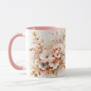 Fantasy Cute Pastel Pink Sakura Mug