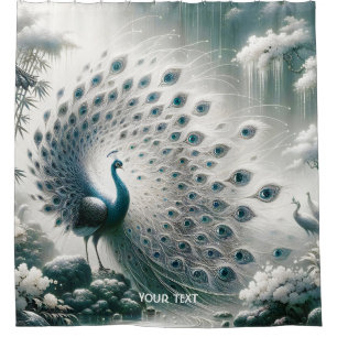 Fantasy Cute Peacock Rain Tree