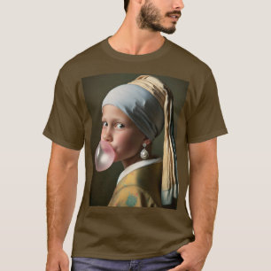 Fantasy Cute Pink Bubble Gum T-Shirt