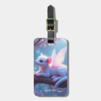Fantasy Cute Pink Creature Forest